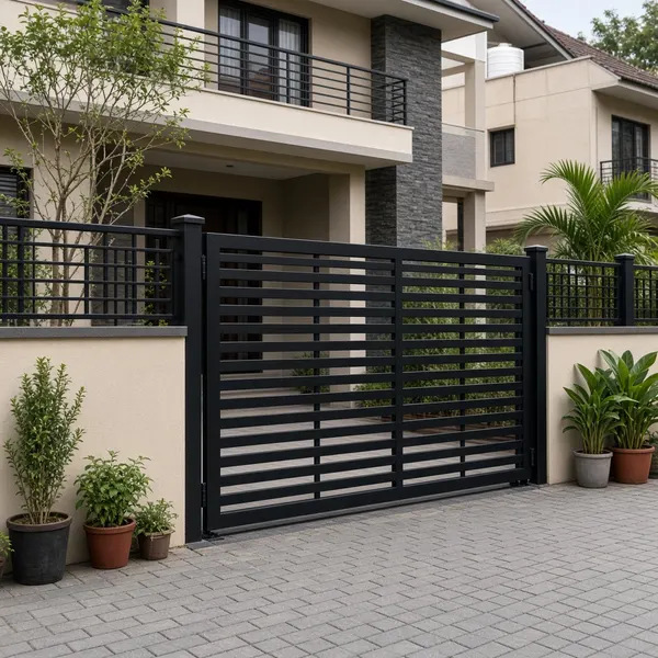 Sample gate and grill fencing