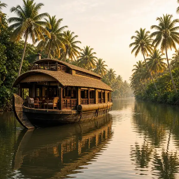 Sample Kerala houseboat tour